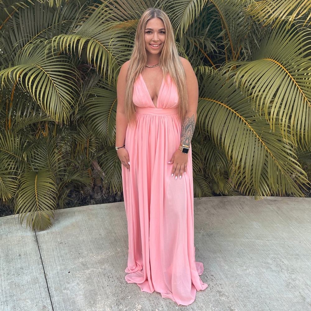 Pink dress